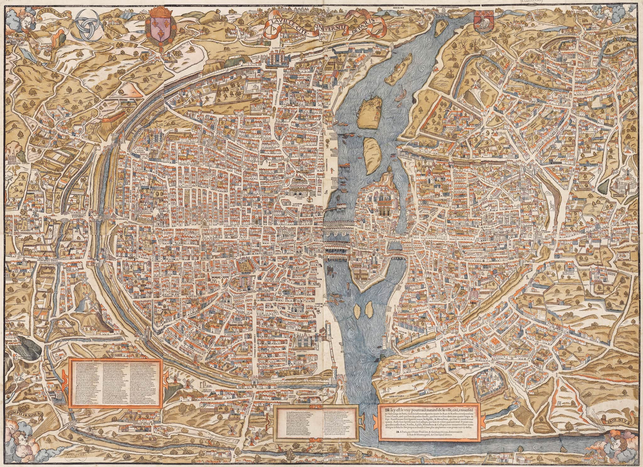 Le Paris des cosmographes (XVIe siècle)